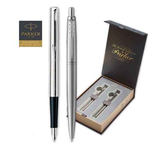 stainless steel jotter set pastic box|parker jotter retractable pen.